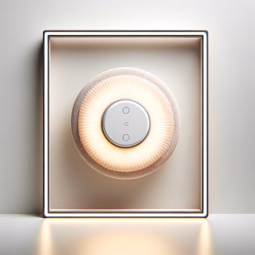 The IllumiGlow Ambiance Disc is a chic, multifunctional LED light designed to create the perfect mood for any room in your home—perfect for both ambiance and practicality.
