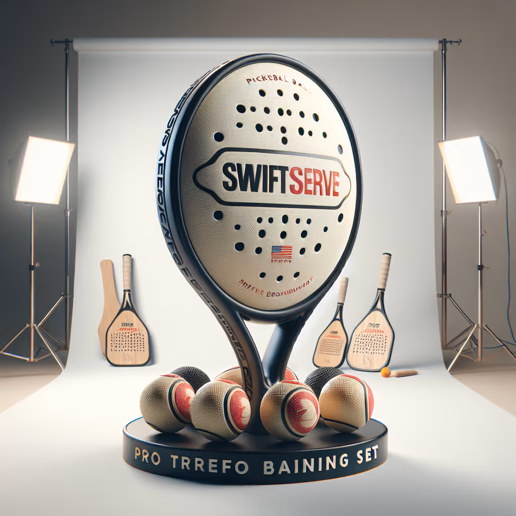 The SwiftServe Pro Training Ball Set ensures optimal practice performance by perfectly mimicking championship play conditions with durable materials and precise engineering.
