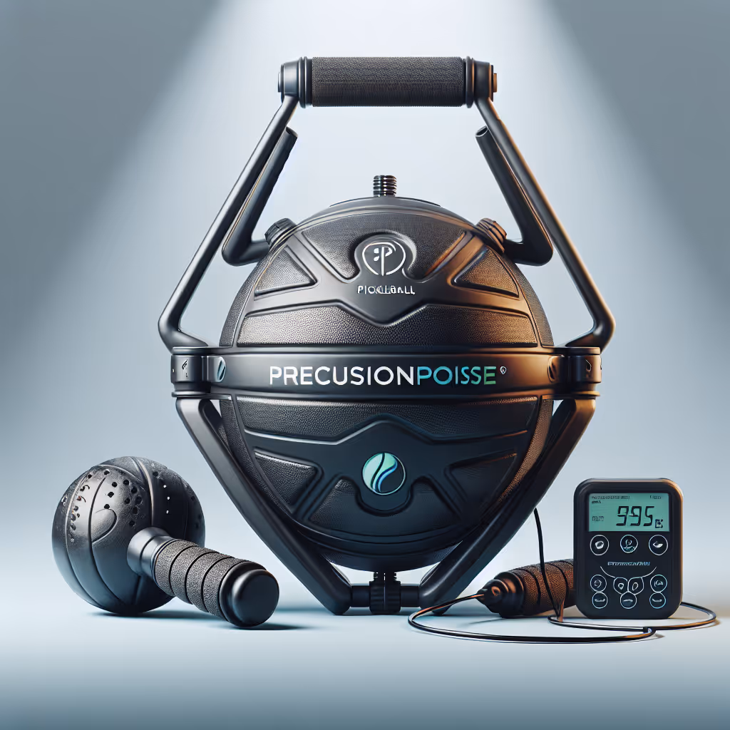 Enhance your training sessions with the PrecisionPoise Weighted Balance Trainer for pickleball players, designed to boost stability and core strength.