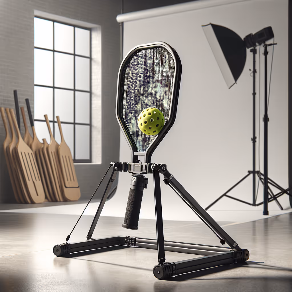 The FlexServe Retractable Pickleball Net System is perfect for players on the go. This portable net is easy to set up and ensures precise net height and tension for optimal play.