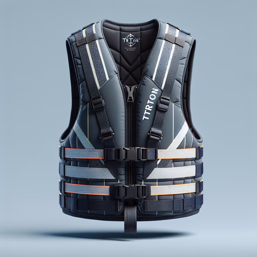 The Triton Marine Safety Vest offers unmatched comfort and safety with buoyancy assistance and highly visible reflective stripes for increased visibility.