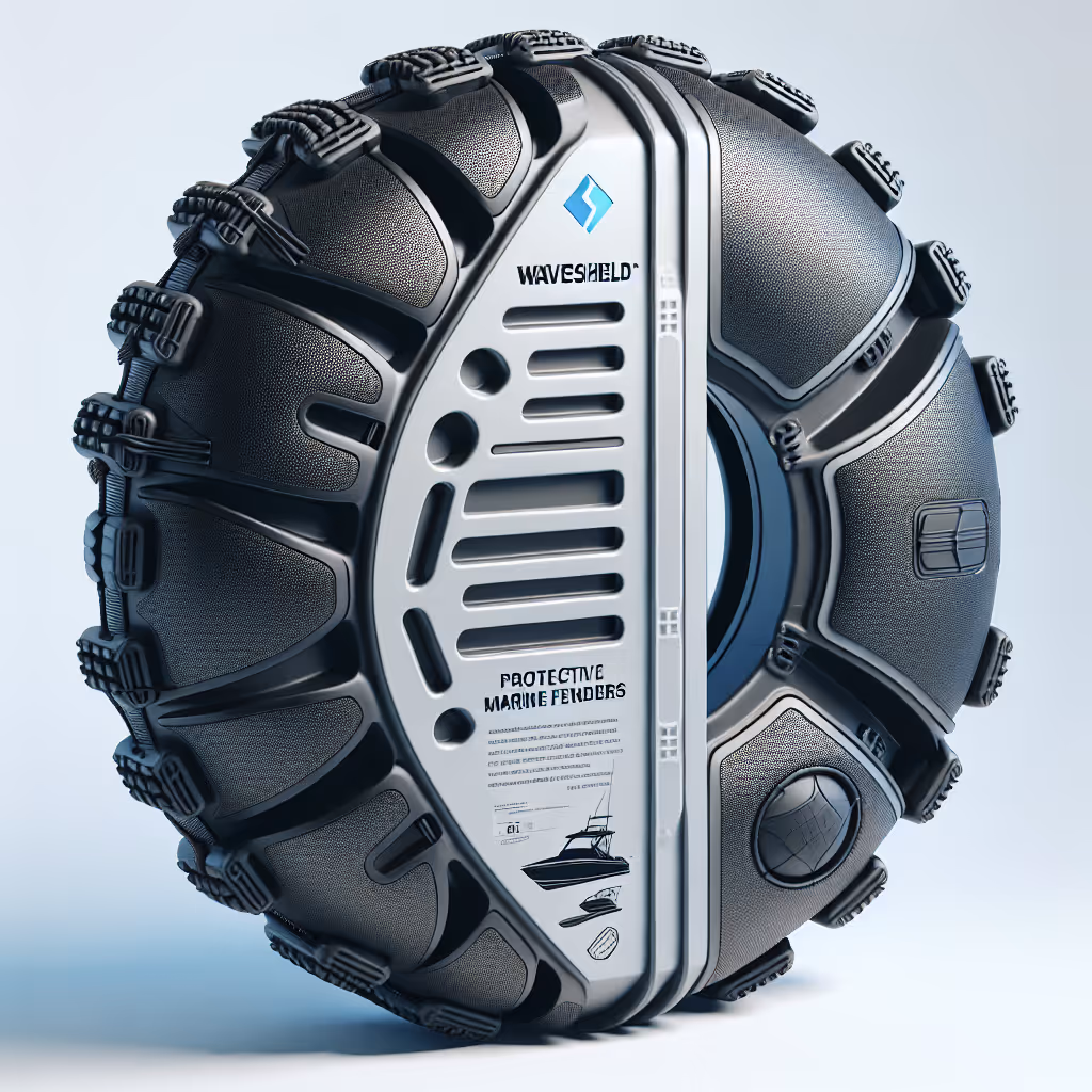 The WaveShield Protective Marine Fenders offer exceptional defense for your vessel, absorbing shock and preventing damage during docking.