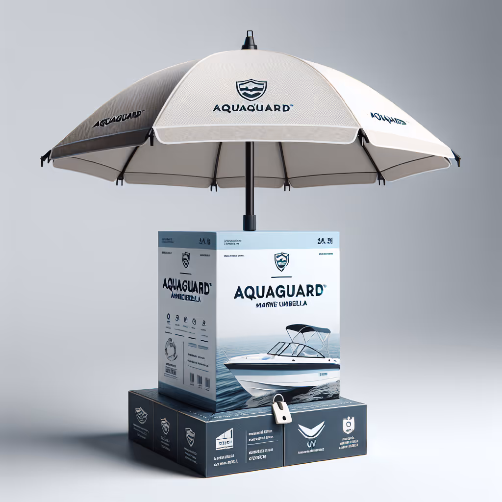The AquaGuard Marine Umbrella is a compact, weather-resistant umbrella specially designed for boaters. It provides reliable shade and protection from the sun's UV rays.