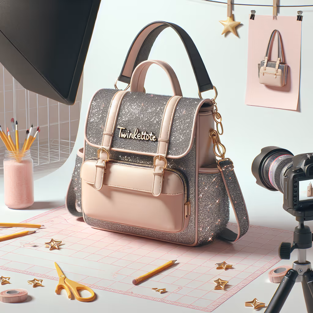 The TwinkleTote Convertible Handbag is a versatile accessory that effortlessly transforms from a chic shoulder bag to a stylish backpack, complete with glimmering accents and ample storage.