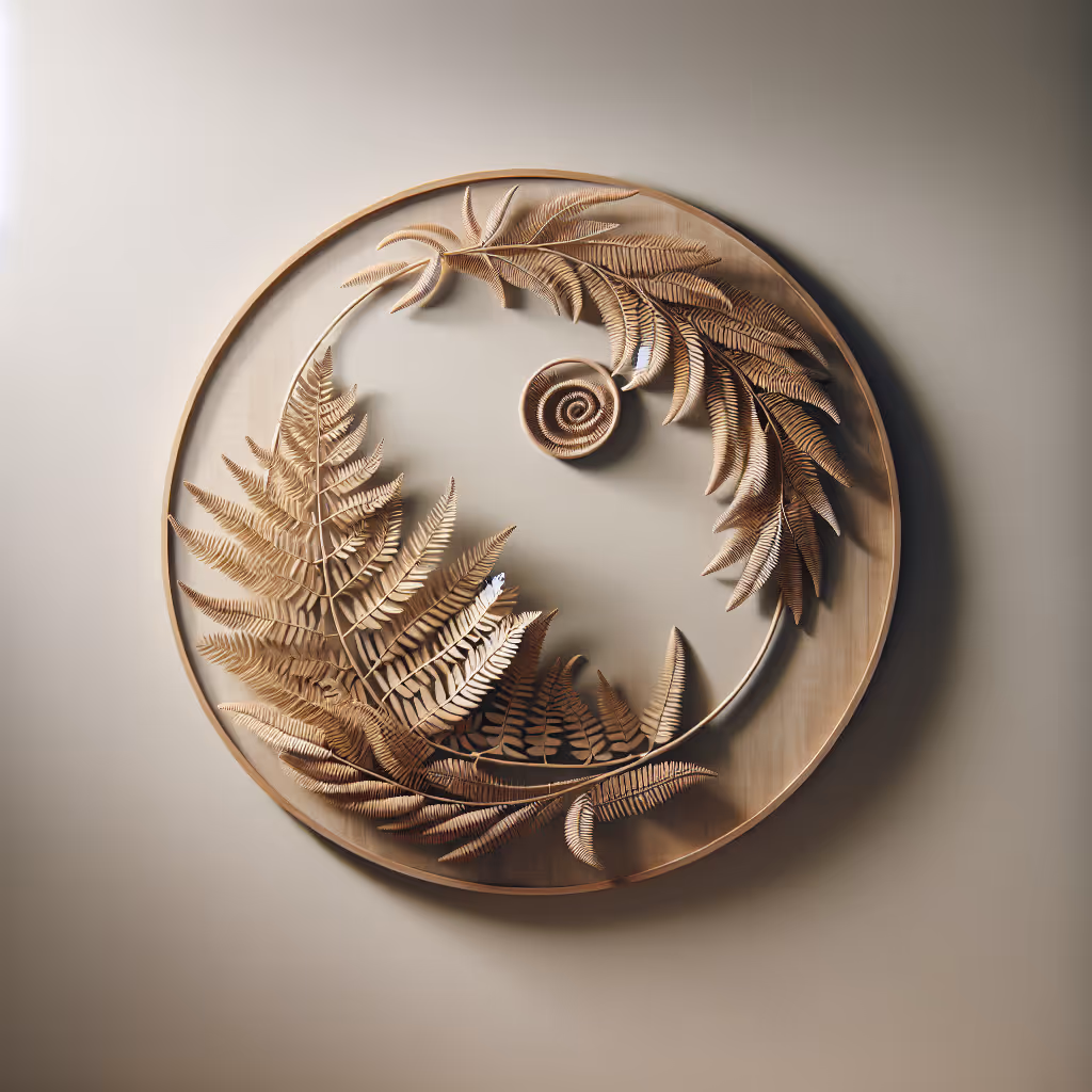 Add a touch of nature to your home with the EcoArtisans Nest Fern Wall Art, a beautifully crafted piece that combines natural materials and modern aesthetics, perfect for any eco-conscious home.