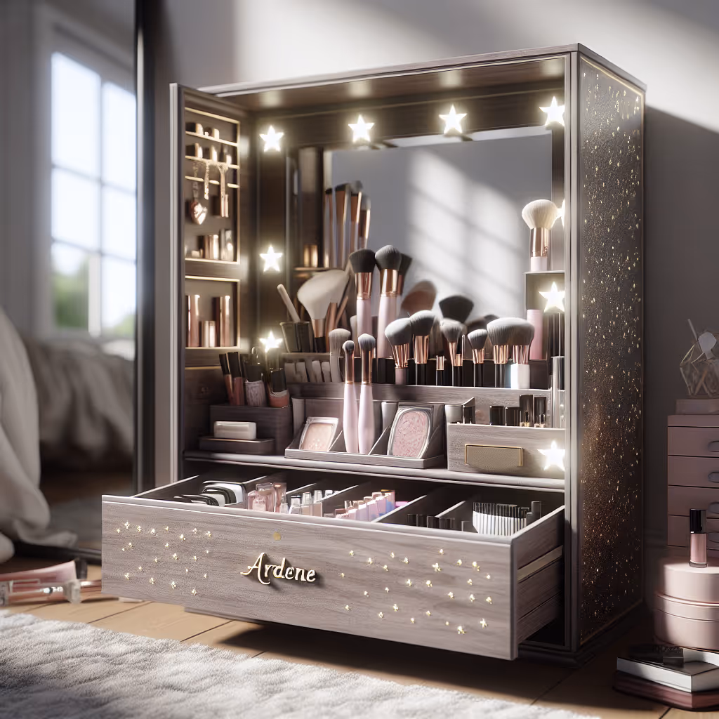 The GlamGlow Starlit Beauty Box is a versatile makeup storage and organizer solution, featuring custom LED lighting to enhance your beauty routine.
