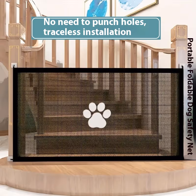 🏡 PET DOG PLAYPEN – Portable Folding Isolation Network
Give your furry friend a safe, cozy, and portable space—indoors or out!