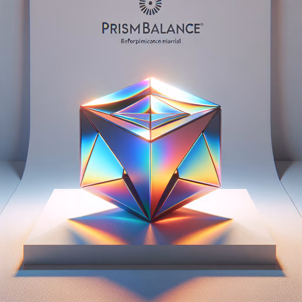 The PrismBalance Reflective Yoga Block, designed to illuminate your yoga practices with its high-performance material and stunning reflective design. Perfect for enhancing stability and support in stylish workouts.