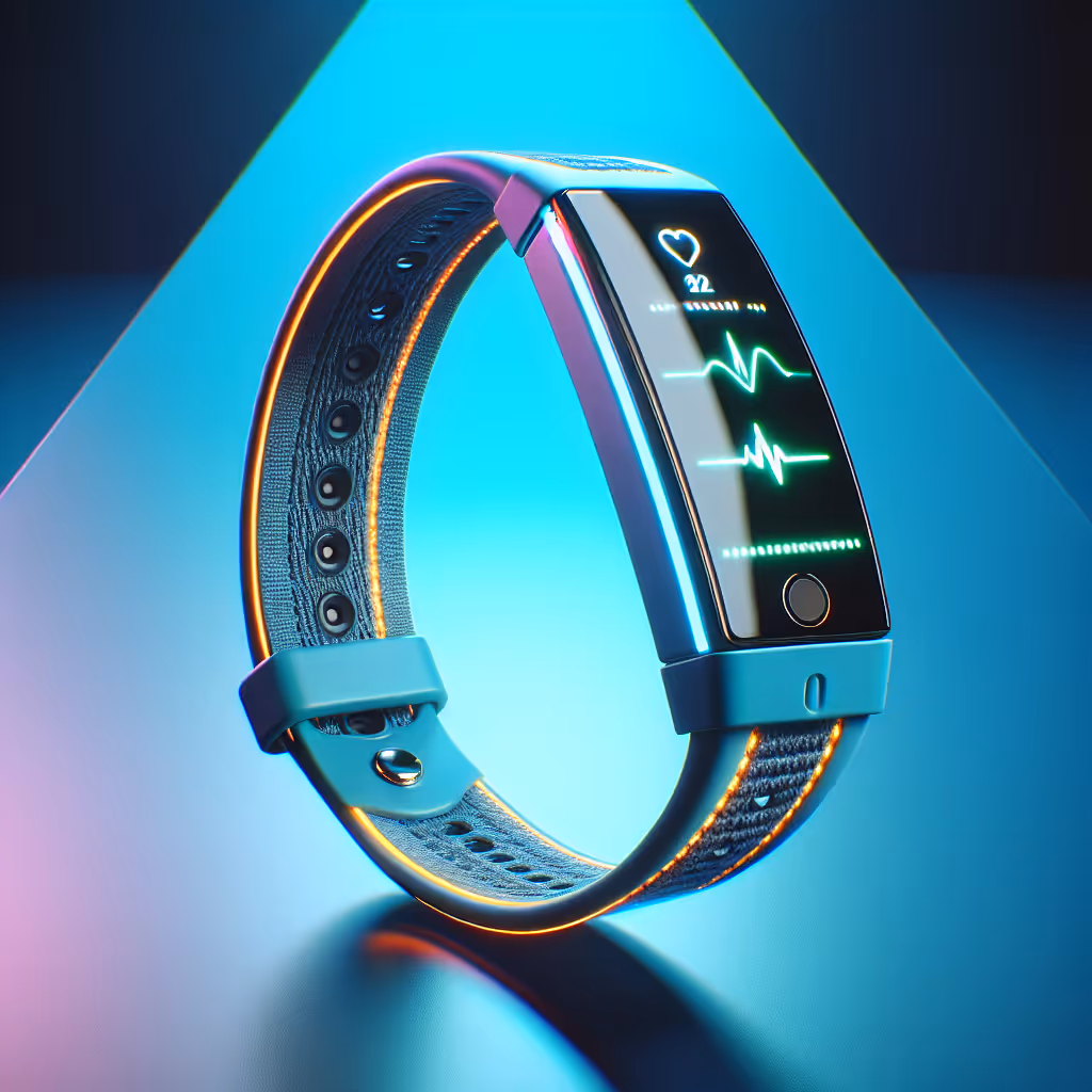 The LuminaPulse Smart Fitness Armband combines cutting-edge technology with sleek design, offering real-time wellness tracking in a vibrant form factor.