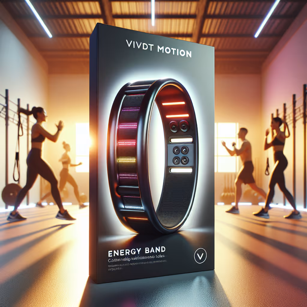 Unleash your performance with the VividMotion Energy Band—a versatile resistance band offering customizable resistance levels, designed for every workout enthusiast.
