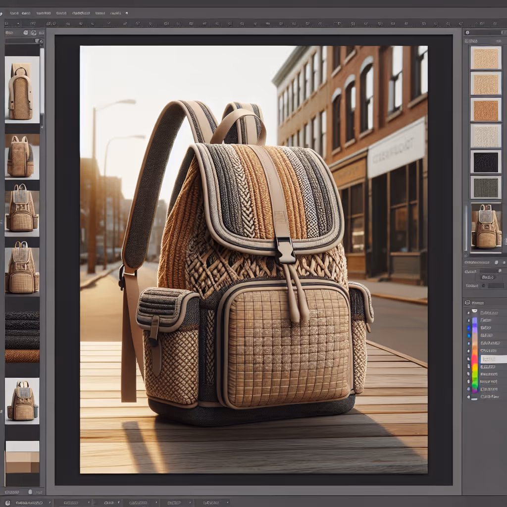 Introducing the EcoChic Harmony Hemp Backpack - a stylish, multifunctional companion perfect for everyday adventures.