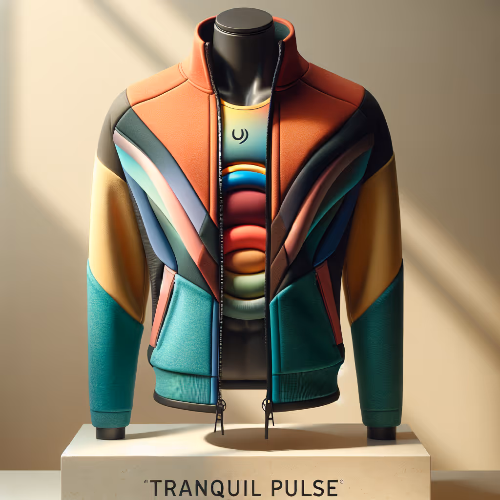 Experience unparalleled comfort and personal style with the 'TranquilPulse Personalized Fitness Jacket' – where innovation meets elegance for the modern athlete.