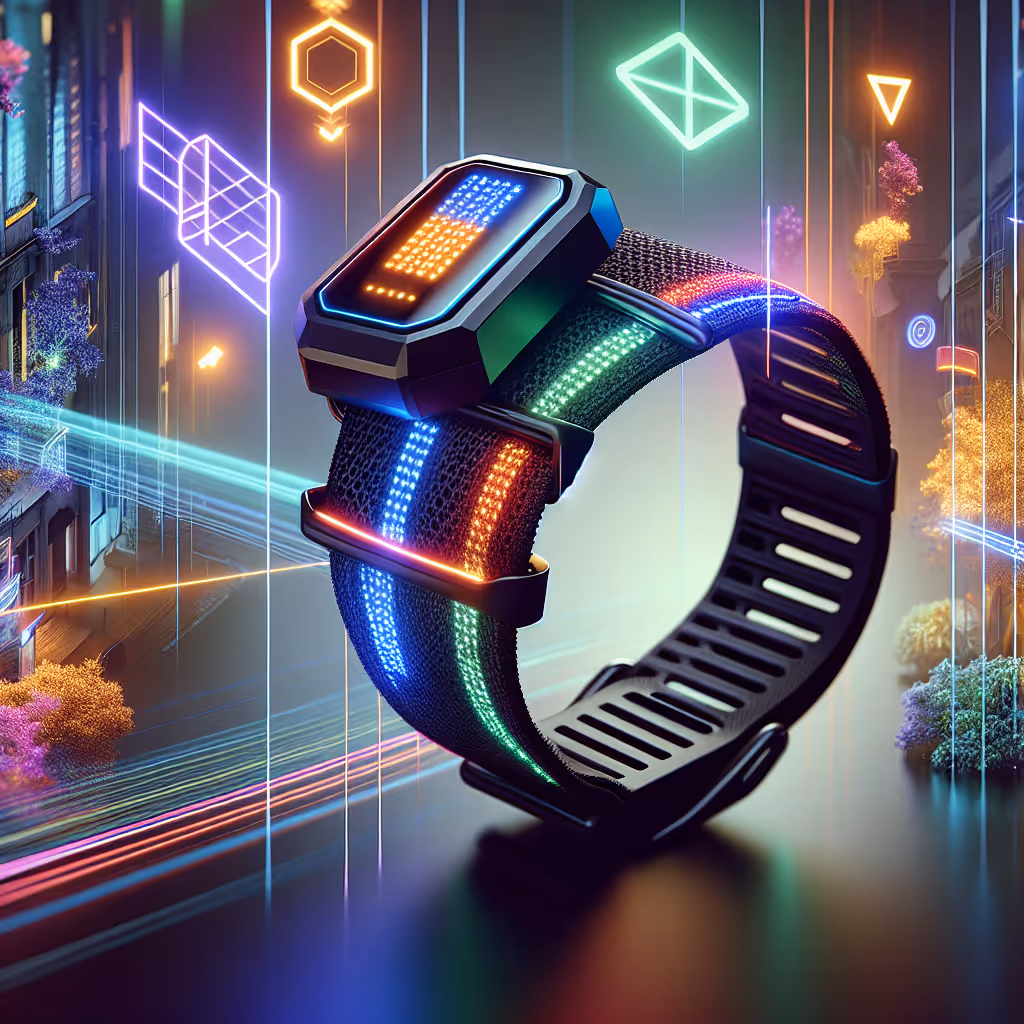 Illuminate your workout with the GlowStride LED Belt – a versatile, rechargeable waist belt designed for safety and style during night-time or dawn workouts.