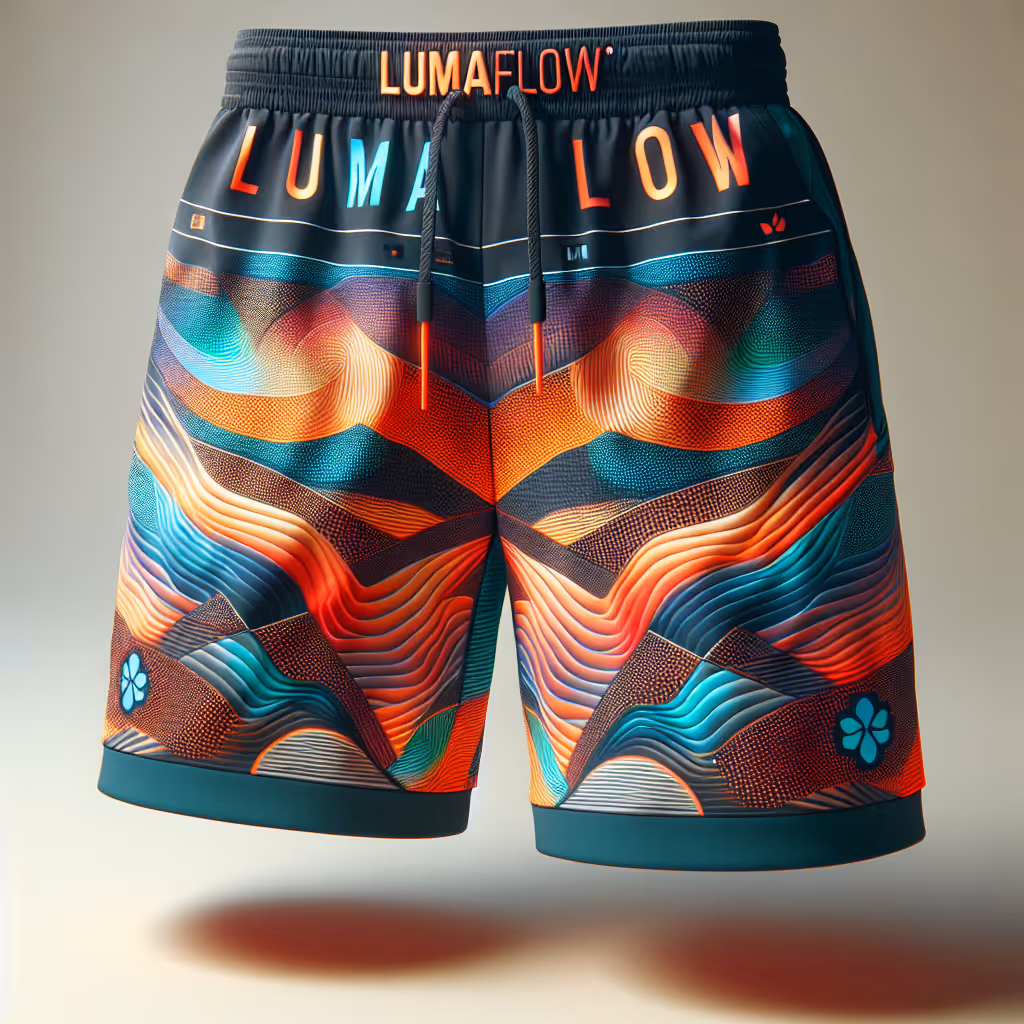 Experience unmatched comfort and style with the LumaFlow Dynamic Fitness Shorts, crafted for performance-driven individuals seeking adaptability and flair.