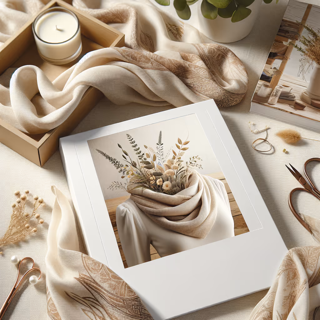 Discover the EcoChic Silk Glow Headscarf, a lightweight, biodegradable accessory combining elegance and sustainability, perfect for elevating any outfit while caring for the planet.