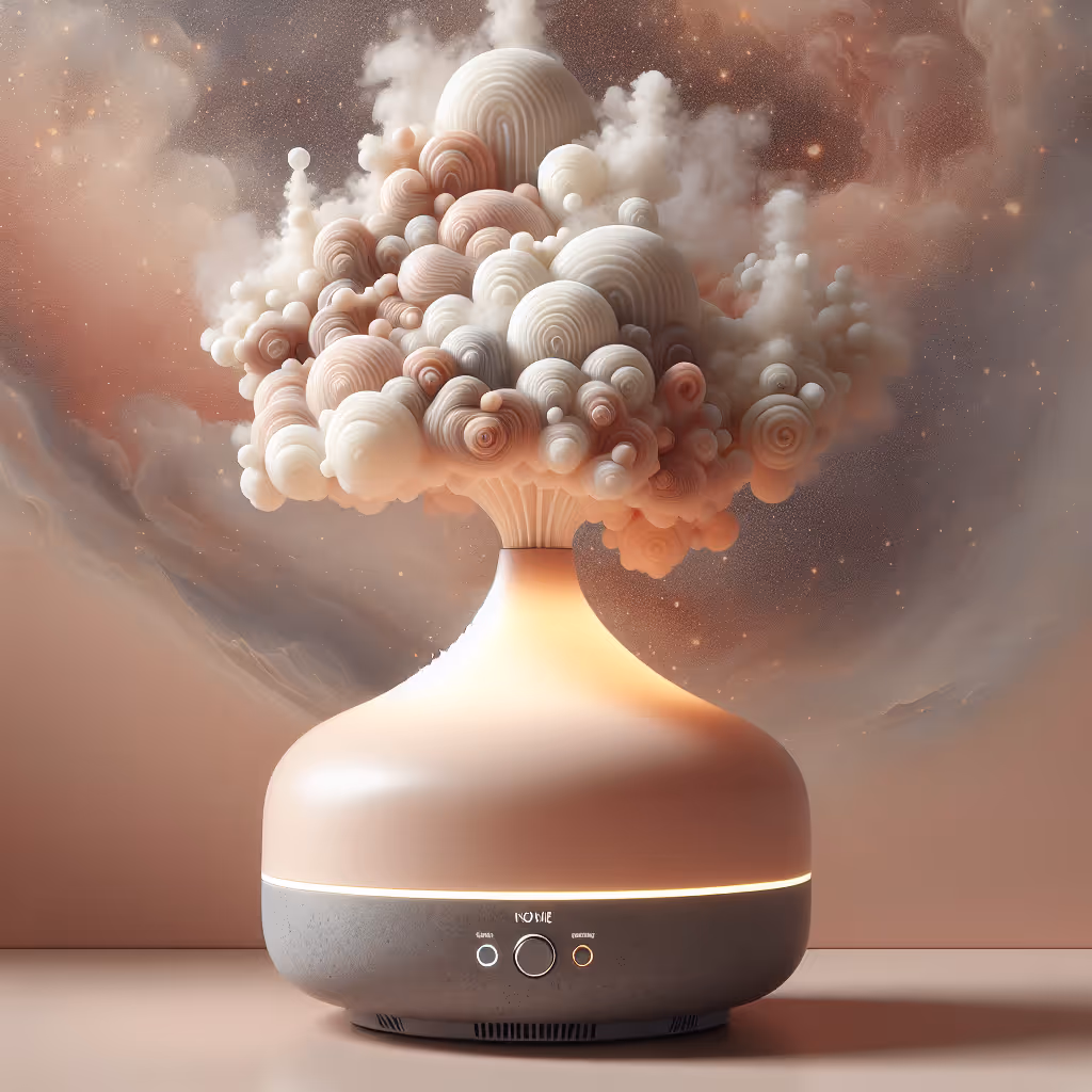 The Nebula Smart Diffuser creates a calming atmosphere with personalized aromatherapy, integrating with smart home systems for ultimate convenience.