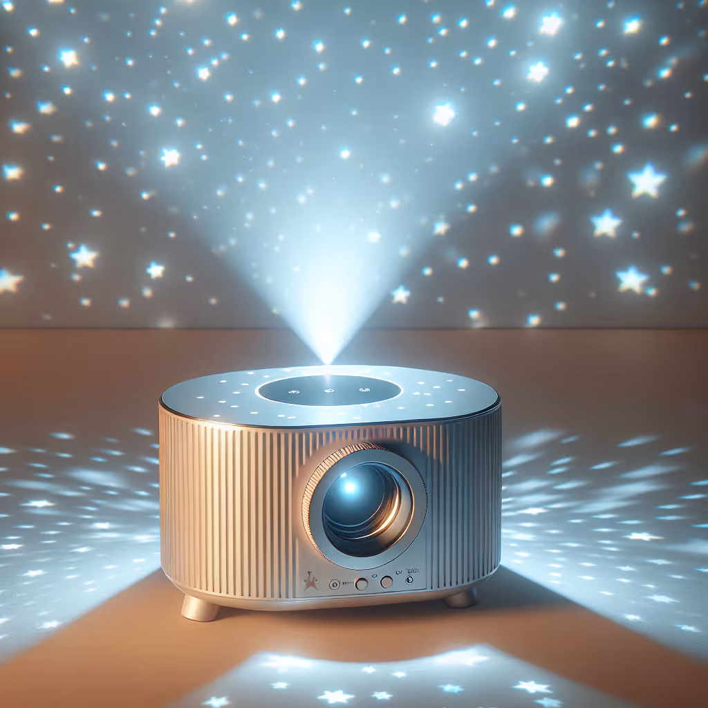 The TranquilStar LED Galaxy Projector is an innovative lighting solution that brings the wonder of the night sky into your home, perfect for creating relaxing atmospheres or adding a magical touch to any room.