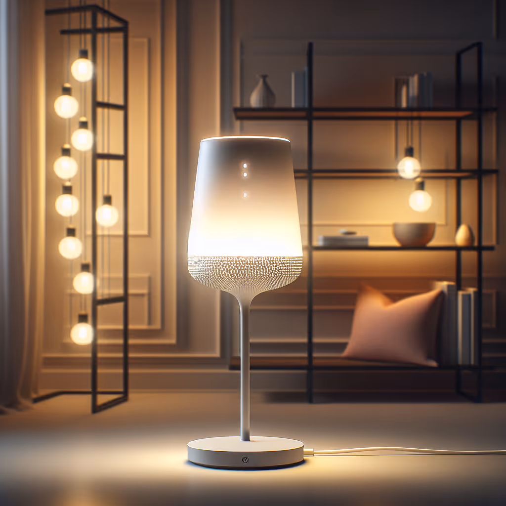 The PrismTouchable Smart Lamp offers adaptive lighting with gesture control, creating perfect ambiance with a simple touch.