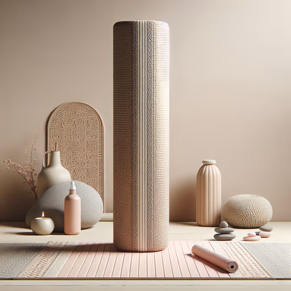The Harmony Aroma Yoga Mat combines relaxation and functionality by infusing mild aromatherapy into each practice session.