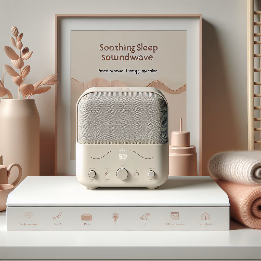 The Soothing Sleep Soundwave is a premium sound therapy machine that lulls you into restful sleep with a curated selection of calming sounds.