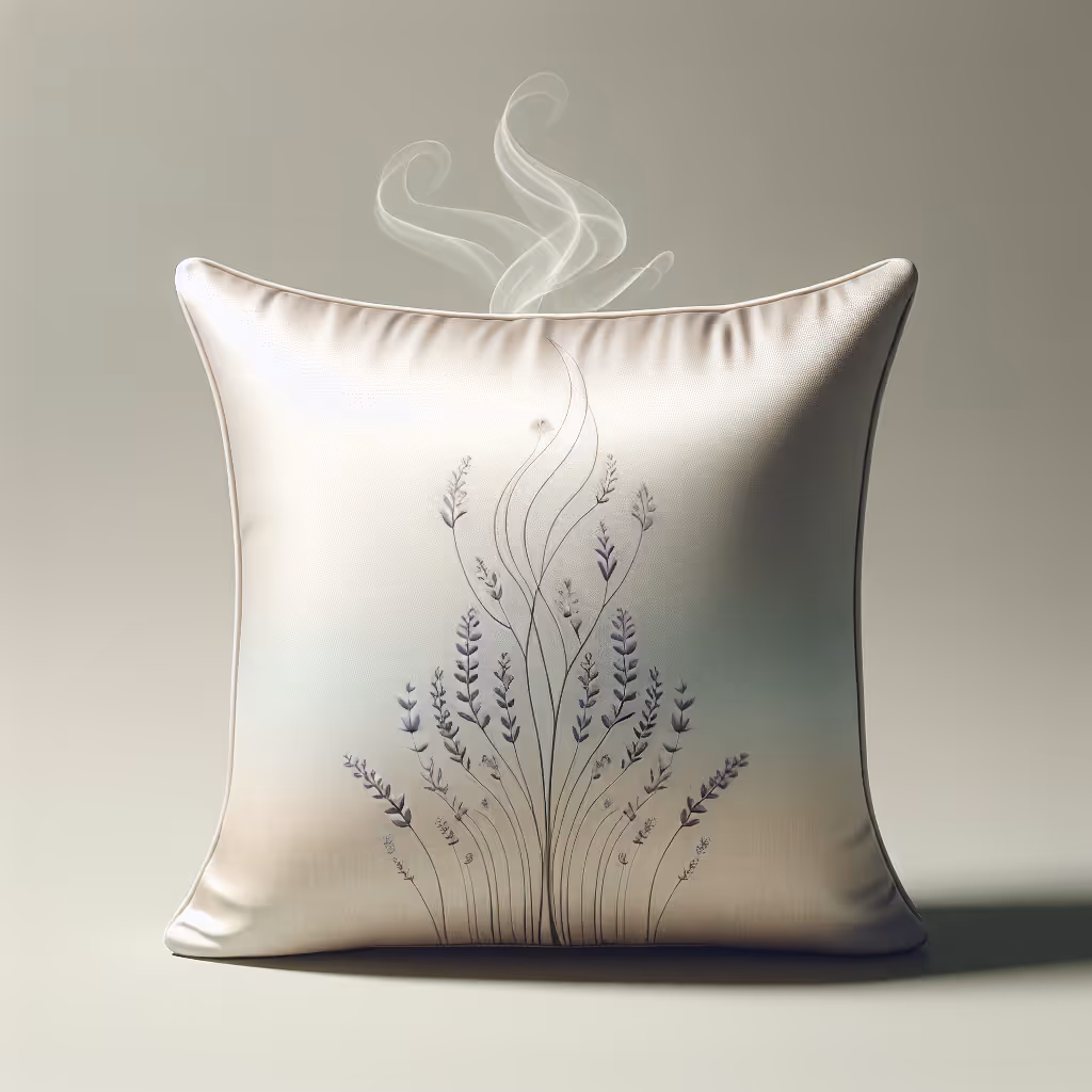 The Serenity Breeze Aromatherapy Bed Pillow infuses your sleep with soothing scents, promoting relaxation and a deeper, more restful sleep.