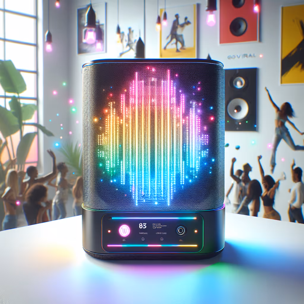 The PulseWave AuraPod is a multi-color, interactive LED display that elevates your streaming environment with vibrant visuals and sound-sync technology.