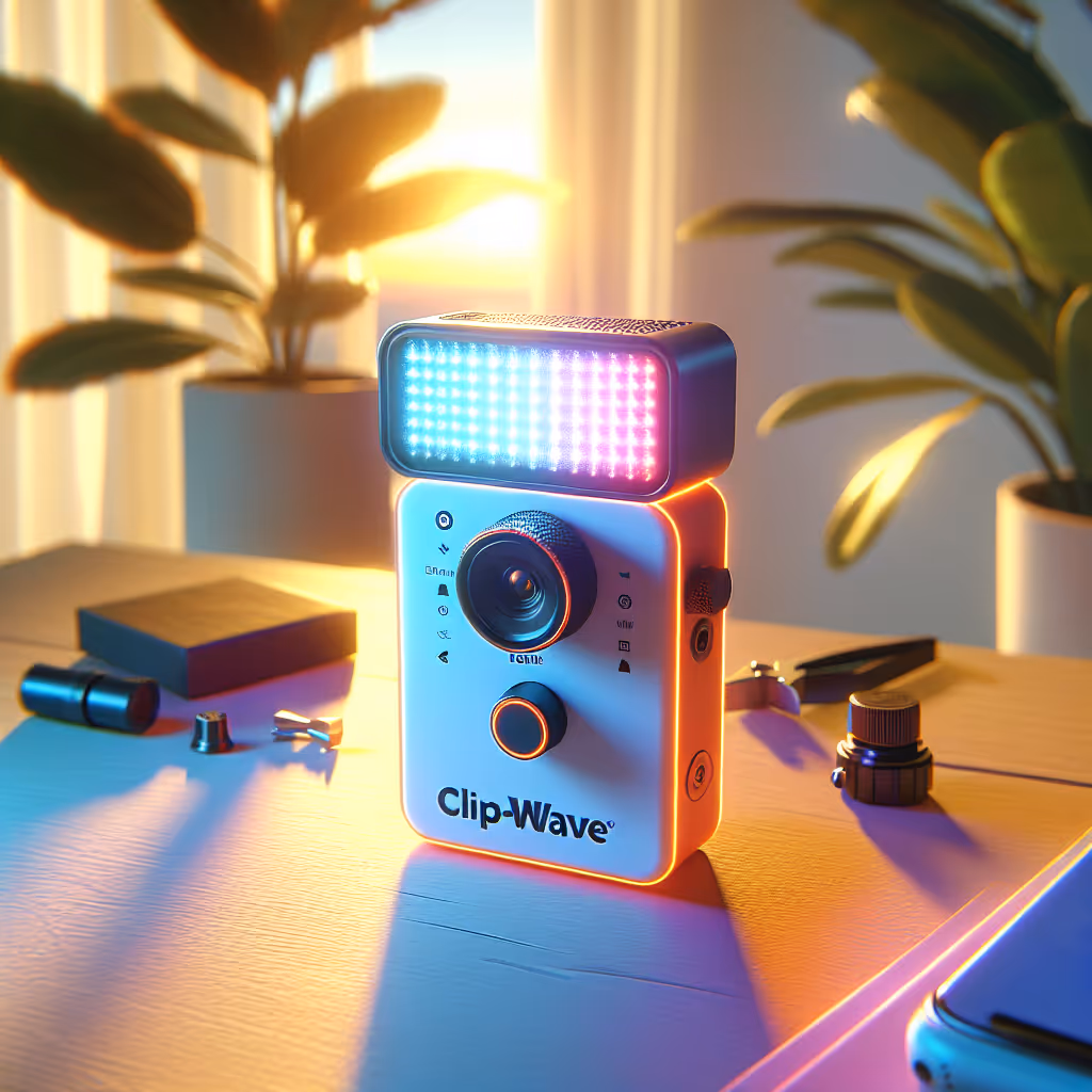The ClipWave Dynamic Micro Light is a compact, powerful LED device designed to enhance your streaming setup with vibrant colors and variable brightness settings.