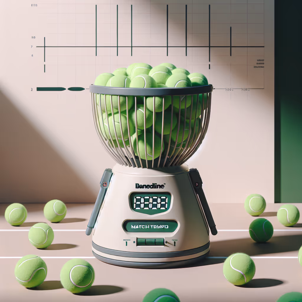 The Baseline MatchTempo Ball Hopper is a durable and convenient tool for collecting and dispensing tennis balls during practice sessions.