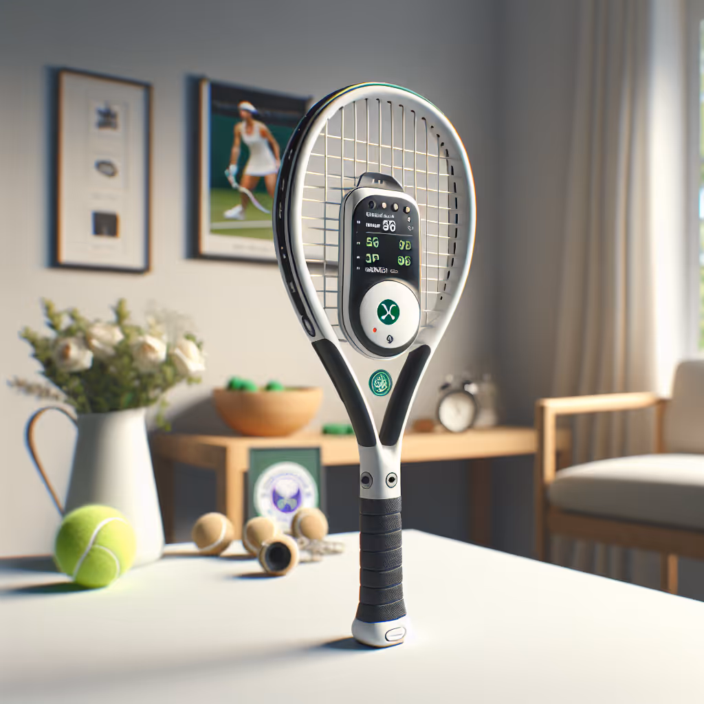 The Baseline Impact Smart Tennis Analyzer is a compact device that attaches to your tennis racket and provides real-time feedback on your swings, speed, and spin, elevating your game instantly.
