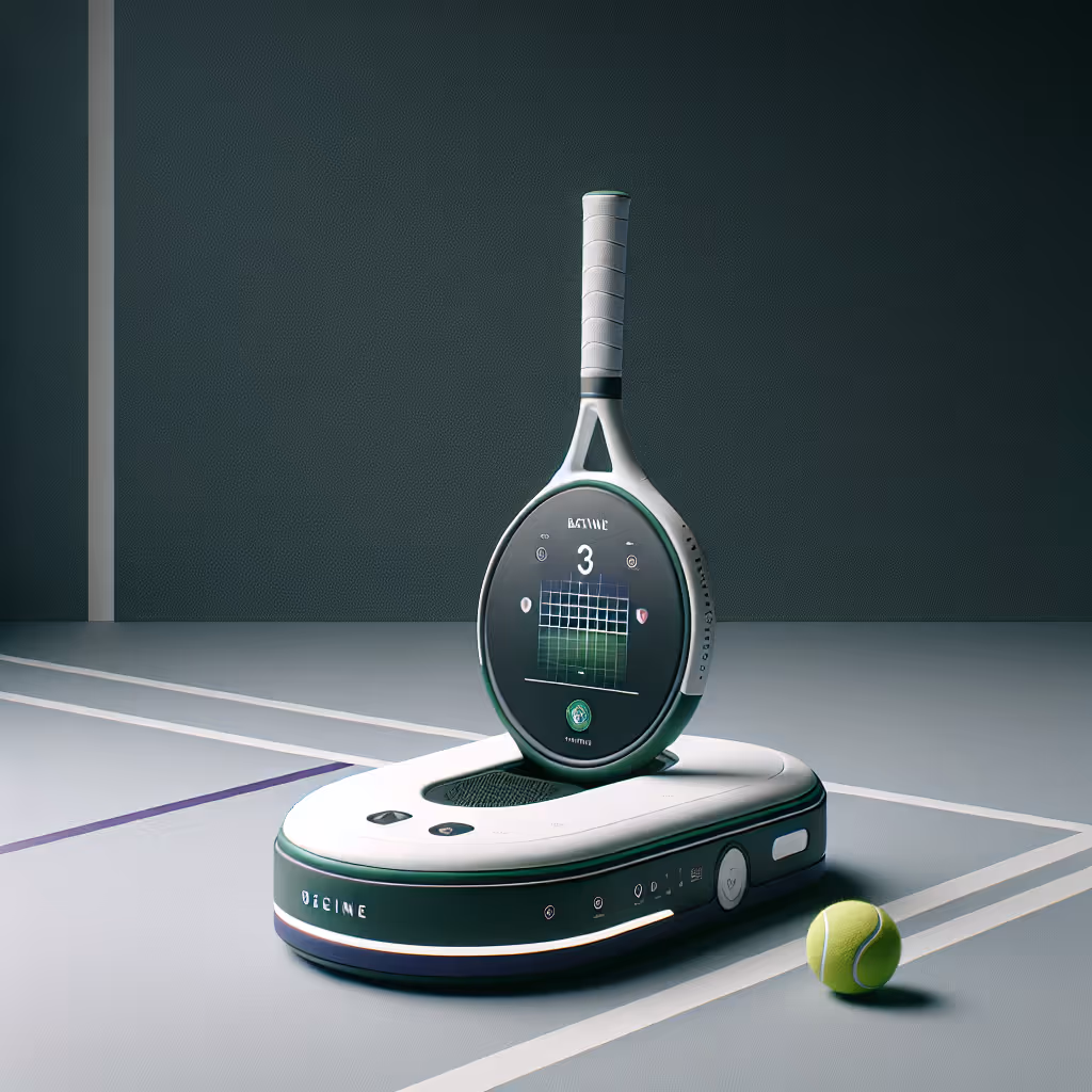 The Baseline CourtCraft Smart Trainer is a cutting-edge device that helps players improve their game with real-time feedback and performance analysis.