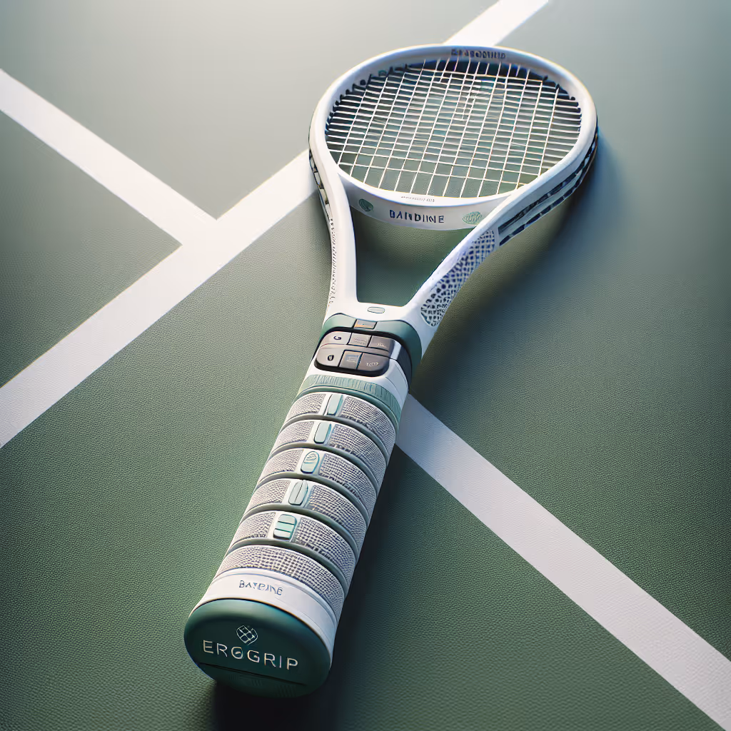 The Baseline ErgoGrip Tennis Overgrip provides superior comfort, grip, and durability for enhanced performance on the court.