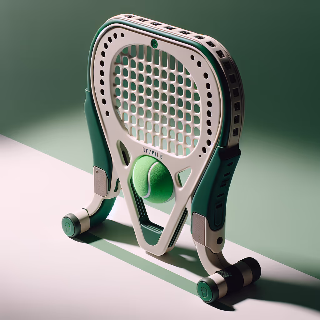 The ReflexLite Tennis Trainer is a compact and foldable solution for perfecting your footwork and reflexes on the court.