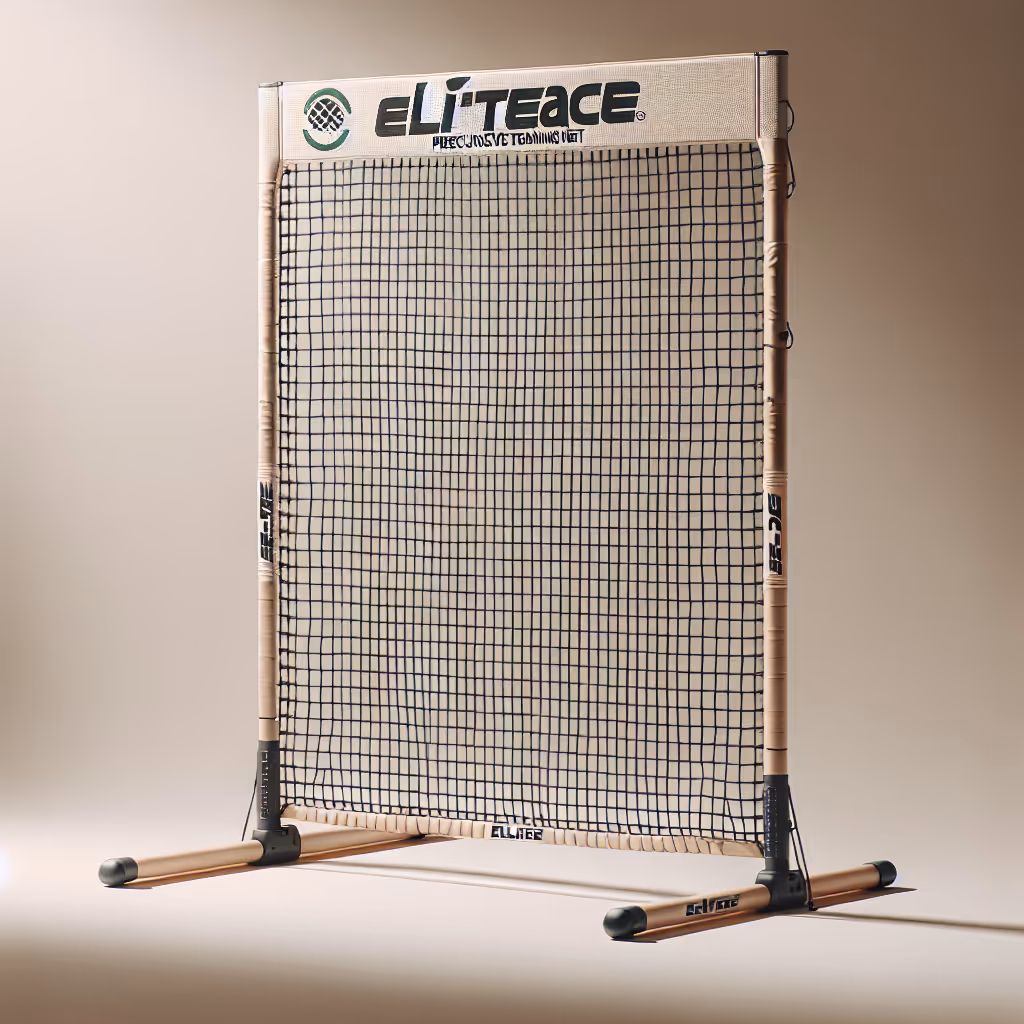 The EliteAce PrecisionServe Training Net helps improve your service game with precision target areas, perfect for home use or tennis clubs.