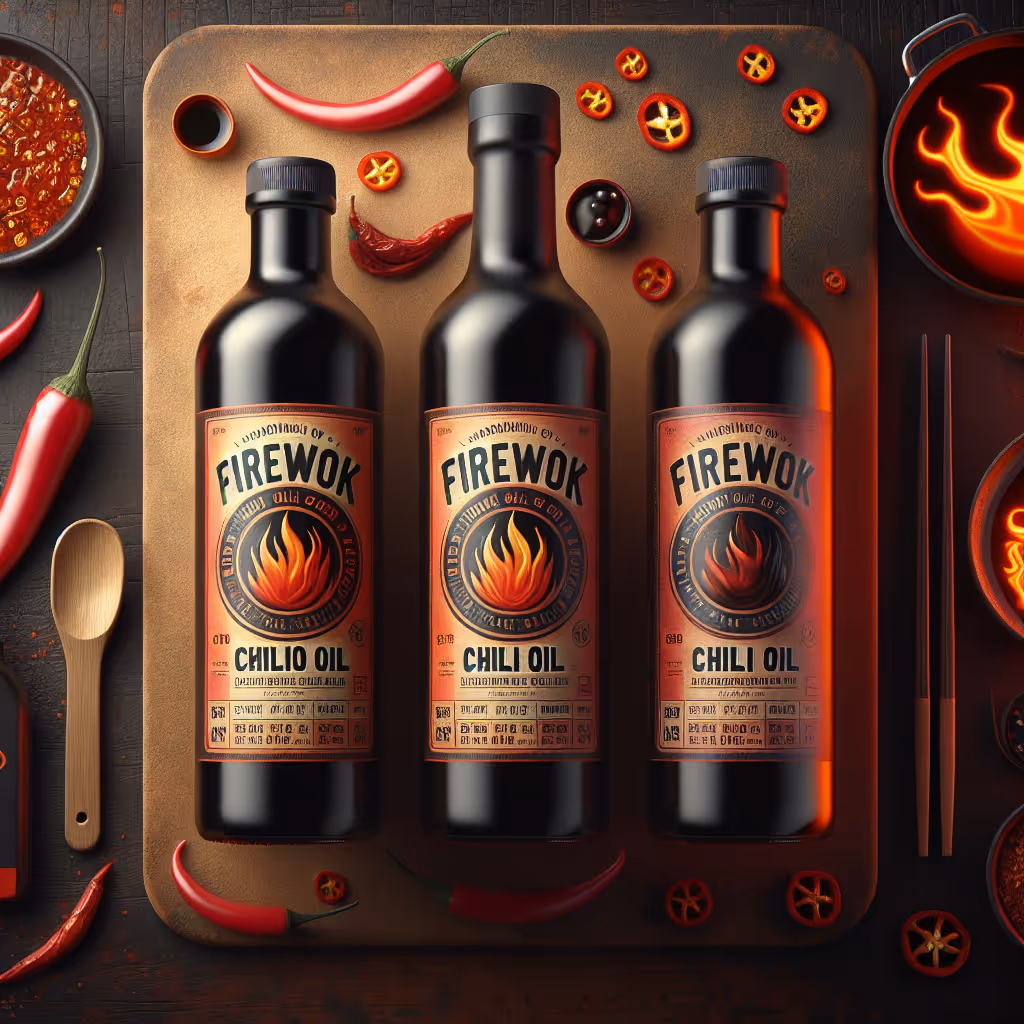 The FireWok Chili Oil Set is a must-have for spice lovers, featuring three distinct gourmet chili oils that enhance any dish with rich, fiery flavors.