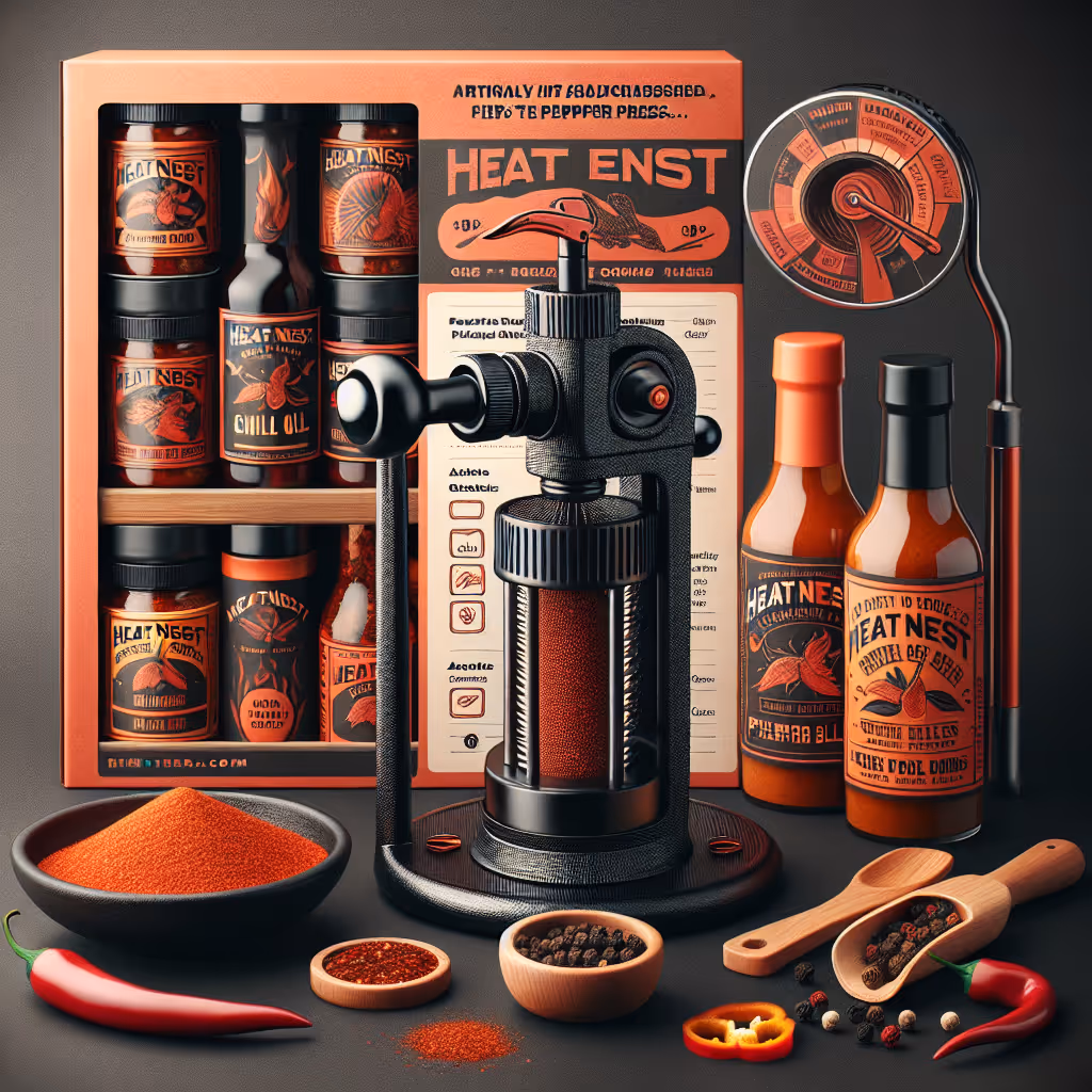The Volcanic Forge Pepper Press is an innovative tool that enhances the flavor profile of any dish by freshly grinding artisanal pepper blends straight onto your meal.