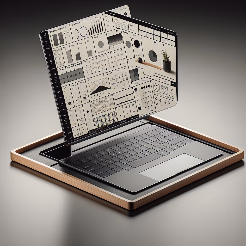 The GridMode Podium Laptop Tray is a sleek and functional laptop accessory designed to improve air circulation and ergonomics during long working hours.