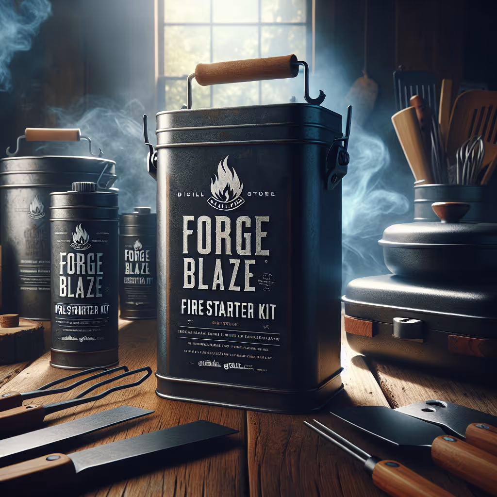 The ForgeBlaze Firestarter Kit gives you reliable, intense flames to kick off the perfect BBQ session. Ideal for outdoor enthusiasts who demand the best.