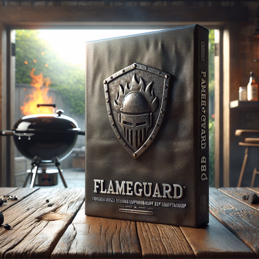 The FlameGuard BBQ Cover is a heavy-duty cover designed to protect your grill from the elements and prolong its life.