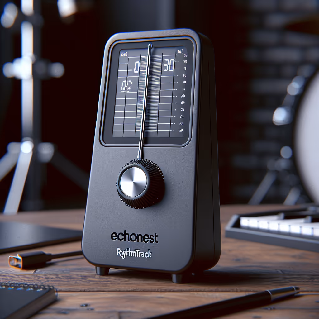 The EchoNest RhythmTrack Metronome is your essential practice tool, combining precision with modern connectivity.