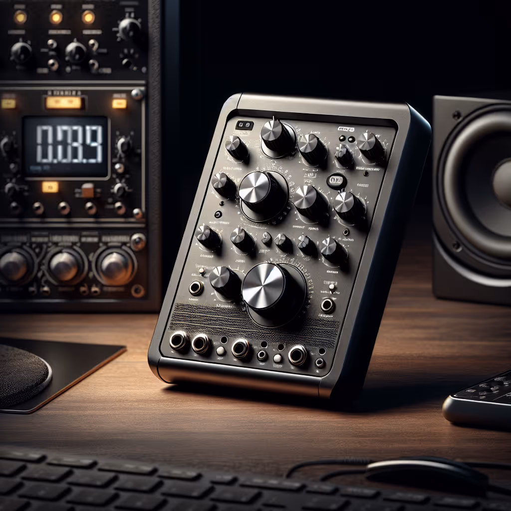 A versatile, high-quality portable audio interface that brings professional sound capabilities to home studios.