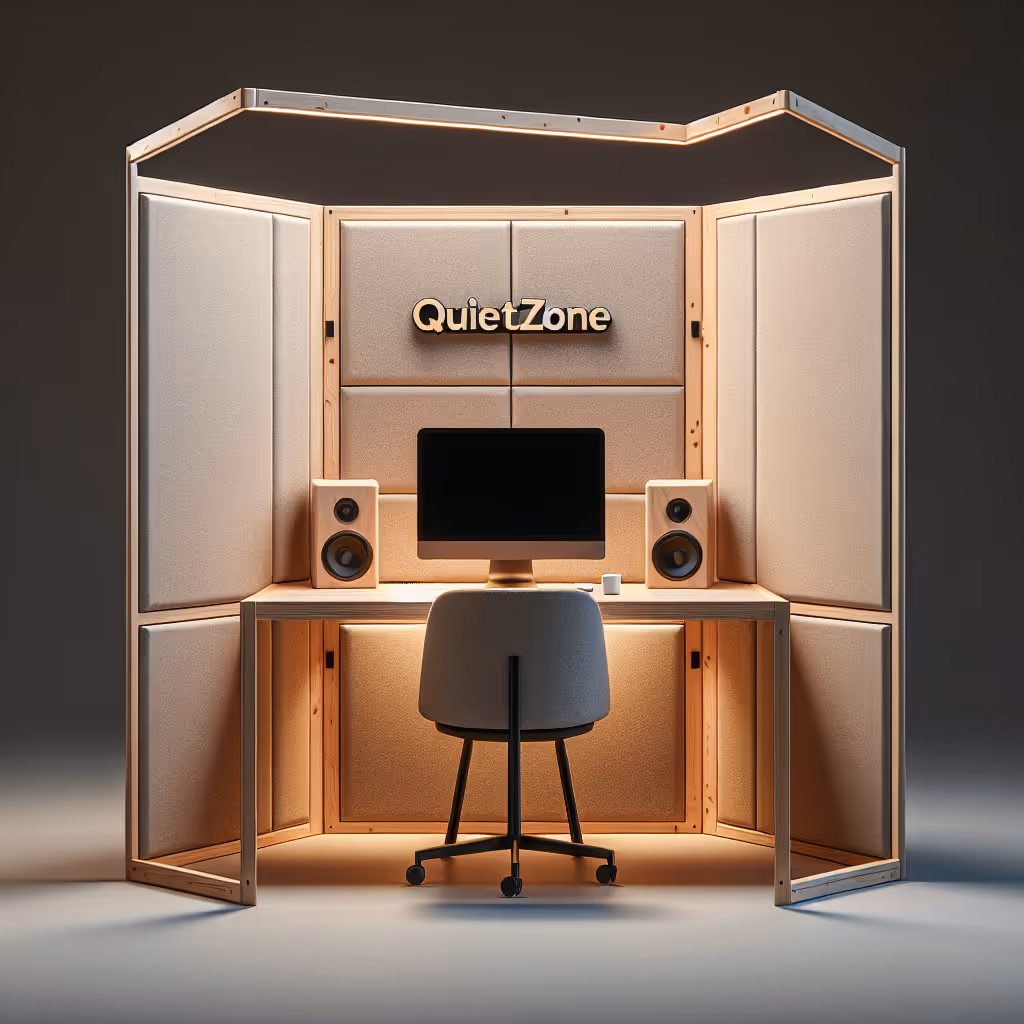 The QuietZone Acoustic Desk Divider is a stylish and effective solution for maintaining focus and privacy in shared workspaces. Its minimalist design complements any modern home office.