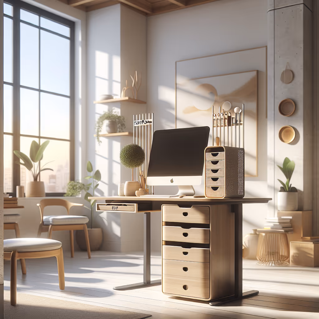 Experience ultimate flexibility and style with the ZenPro Flex Desk Organizer, designed to keep your workspace minimalistic yet highly functional.