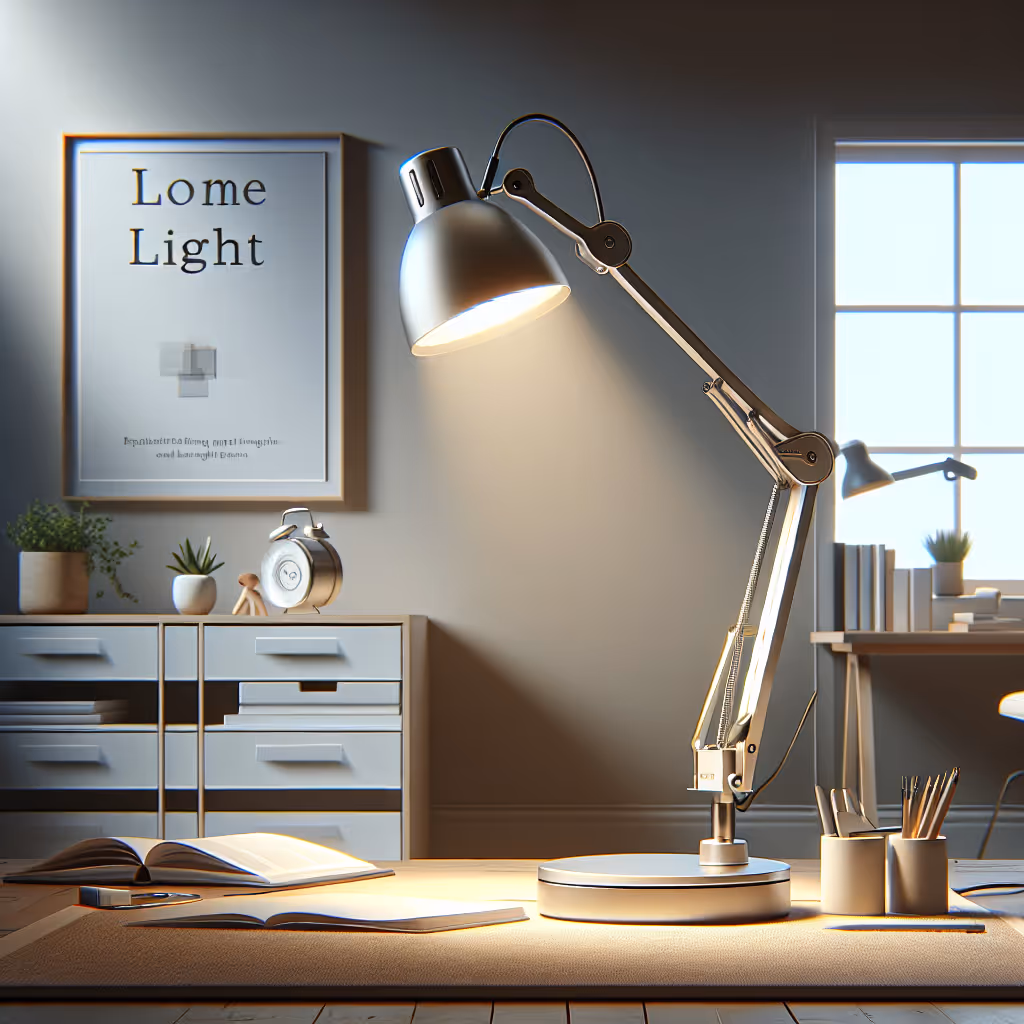 Illuminate your workspace with the ClaraLight Adjustable Desk Lamp, combining sleek design with advanced lighting technology for enhanced productivity.