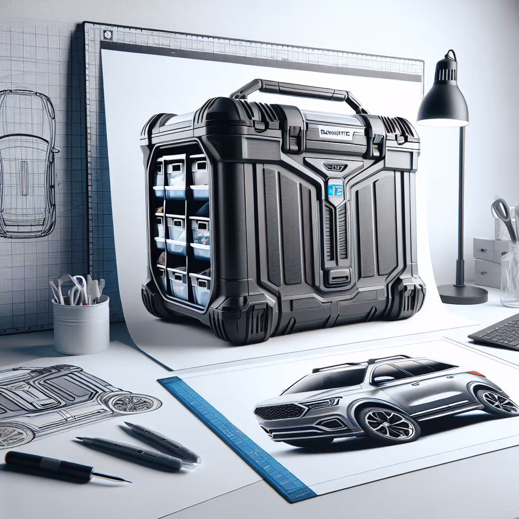 Keep your car interior clutter-free with the DriveEase Collapsible Car Storage Box, featuring multiple compartments and a sleek design that fits in any trunk.