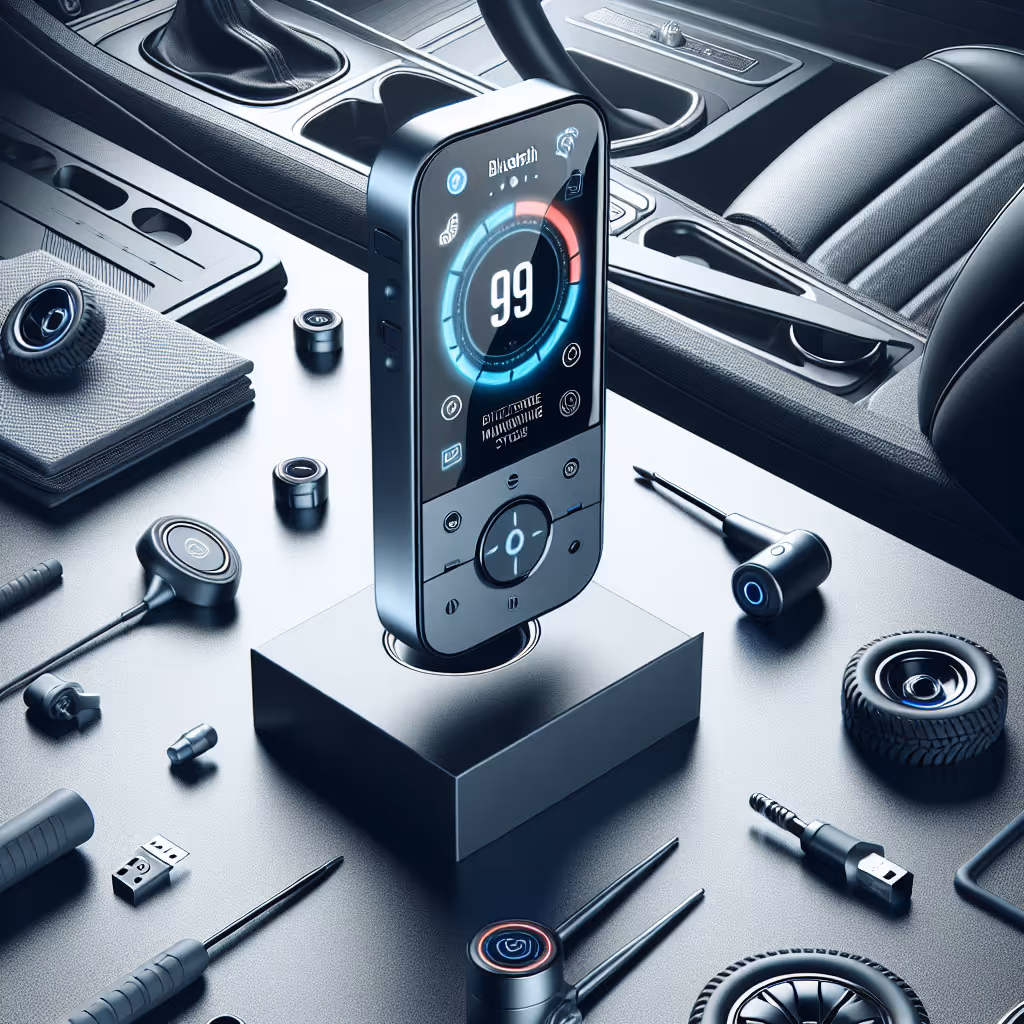 Enhance your driving experience with the DashMate Bluetooth Tire Pressure Monitoring System, ensuring optimal tire health and safety on the road.