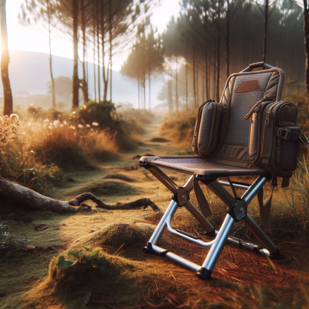 The TrailNest UltraFlex Portable Camping Stool is a lightweight, durable seat designed for adventurers on the go. Perfect for camping, hiking, or any outdoor event.