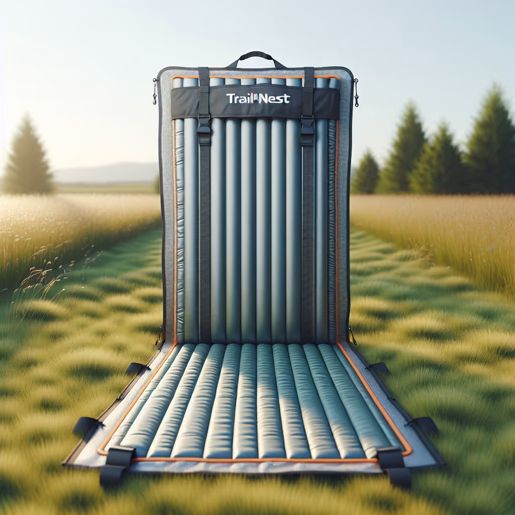 The TrailNest FoldUp Compact Camping Mat is a portable, lightweight, and comfortable mat, perfect for campers and travelers. Its foldable design makes it easy to pack and carry, catering to all your outdoor adventure needs.