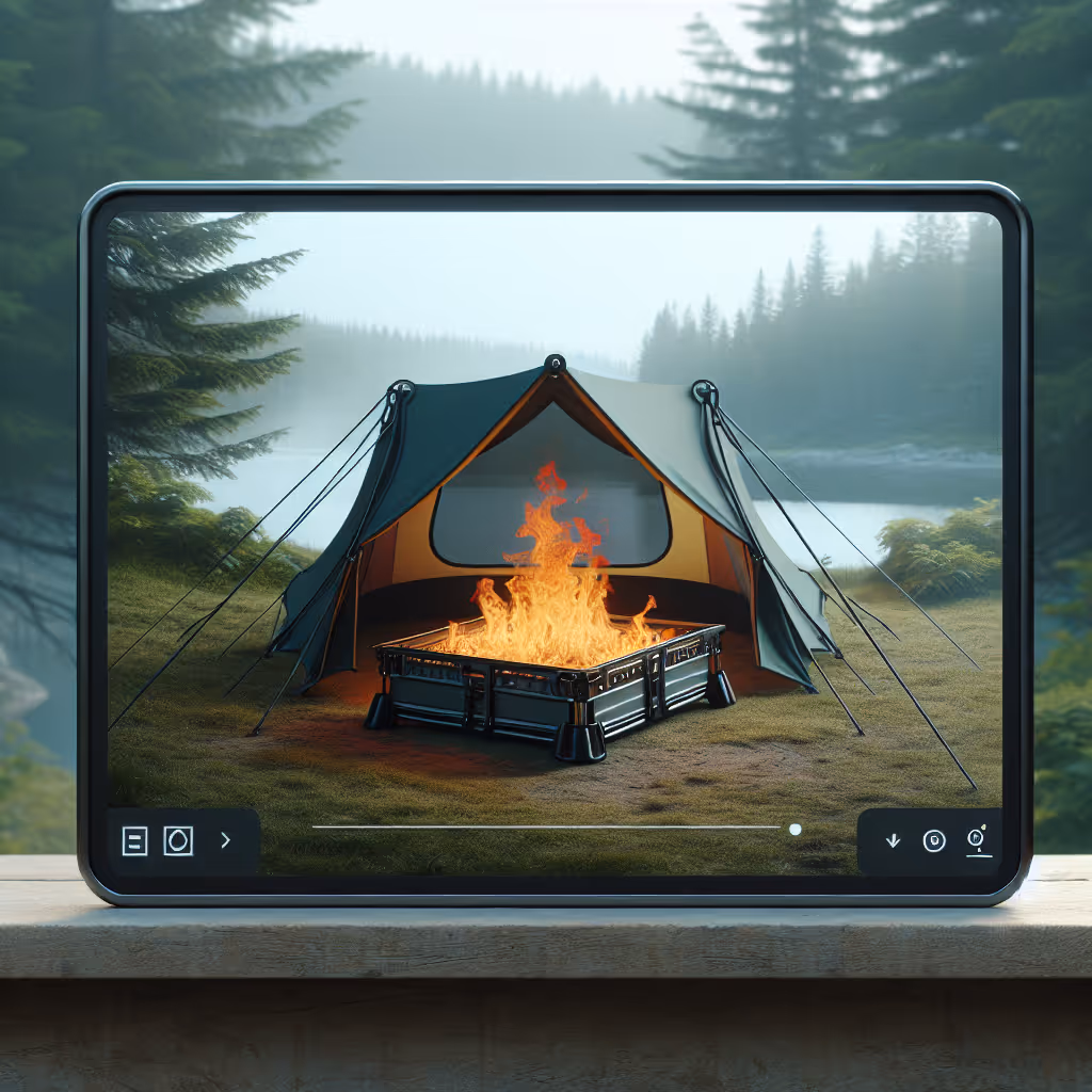 The TrailNest Portable Folding Campfire Pit is a lightweight and compact solution for campfire lovers, allowing you to easily set up a safe fire pit anywhere.