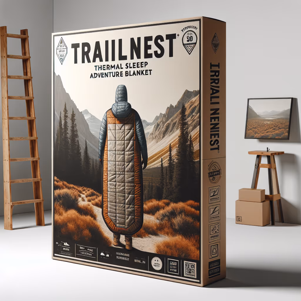 The TrailNest ThermalSleep Adventure Blanket is an insulated, waterproof blanket designed for ultimate comfort and warmth during outdoor adventures.