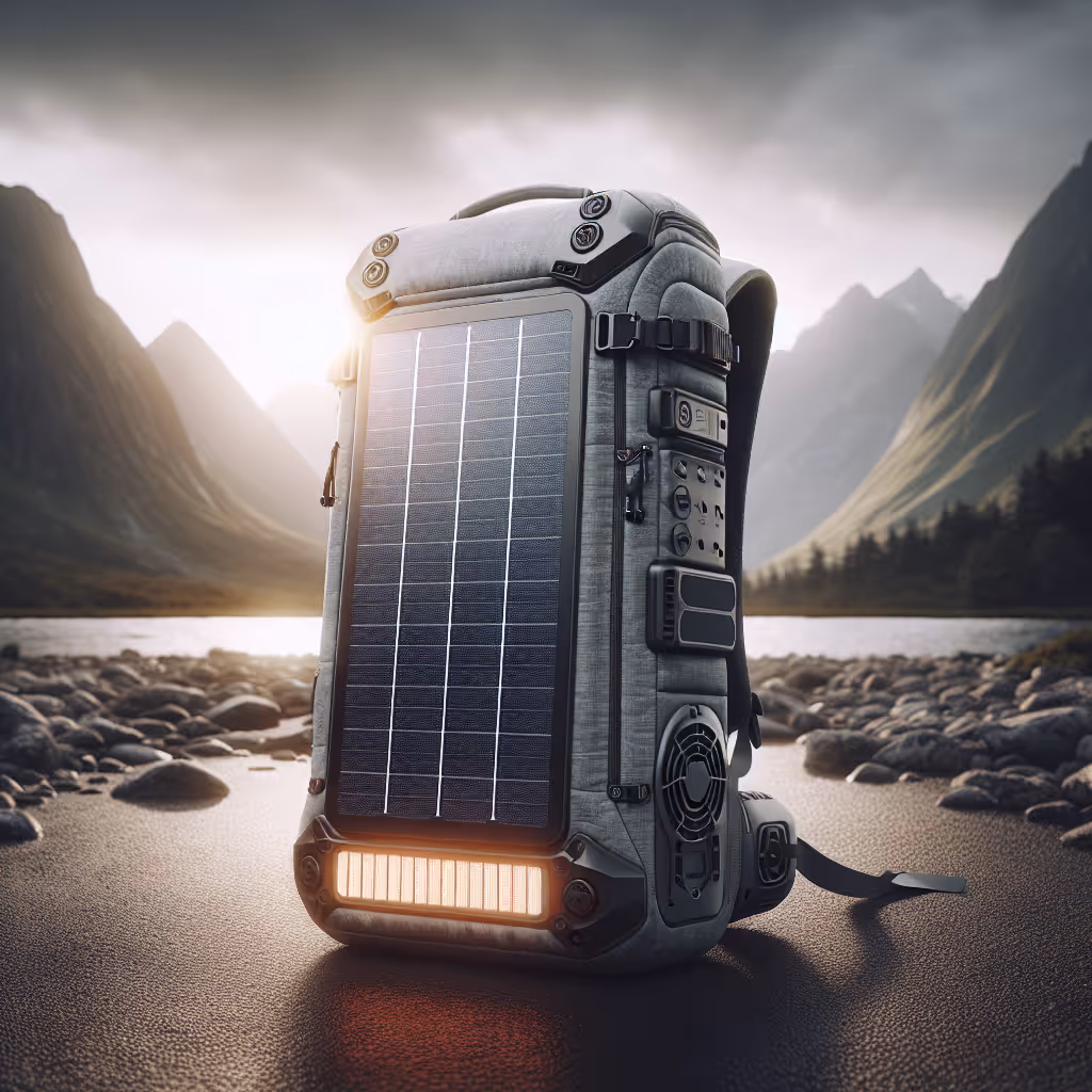 The TrailNest Solar Powered Heated Backpack is the ultimate gear for adventurers, providing warmth and energy storage in one compact solution.